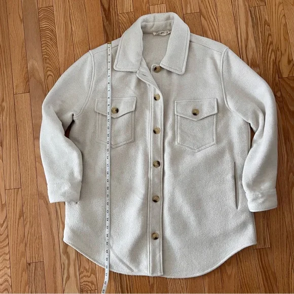 RD Style Cream Shacket - Picture 1 of 6